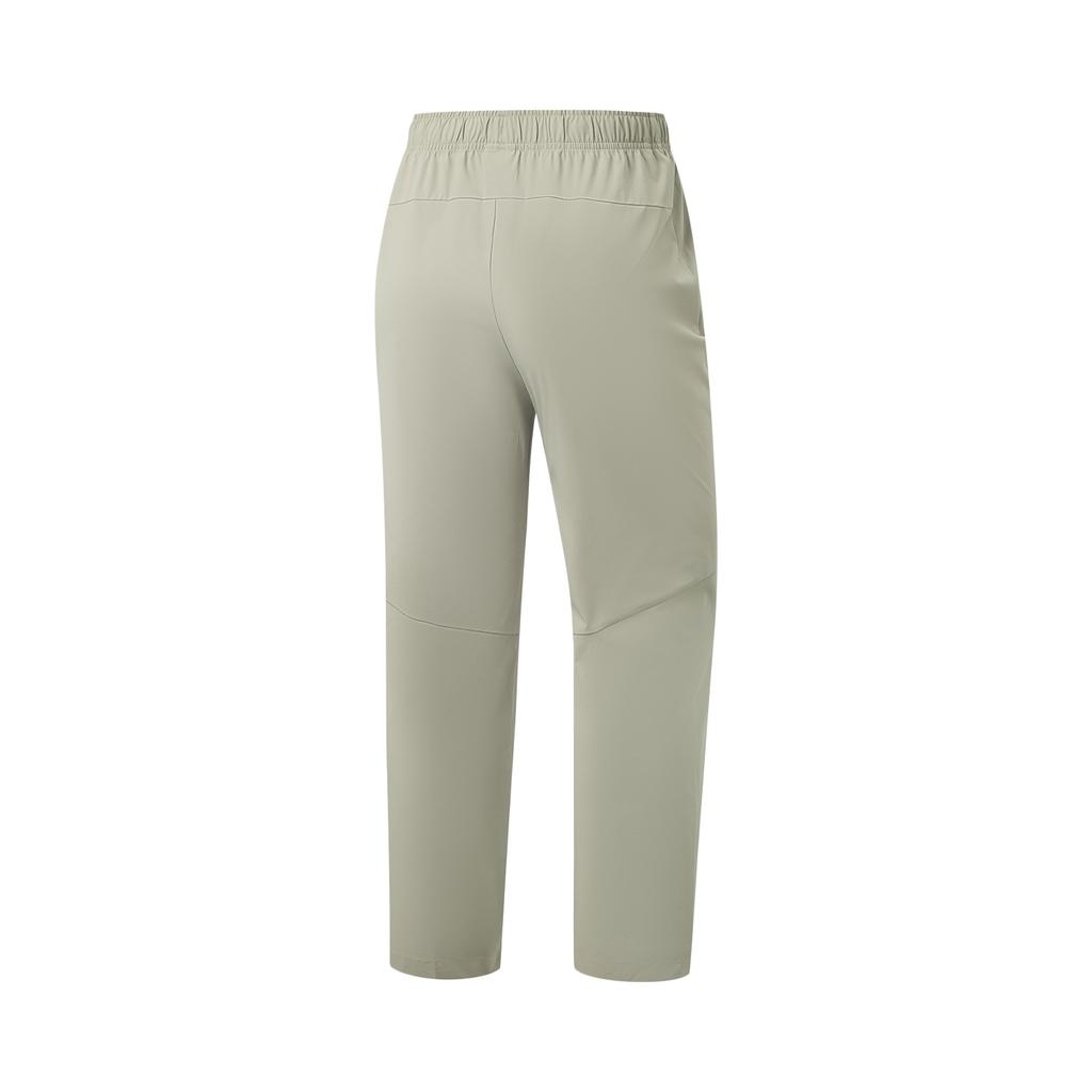 Li Ning Fitness Series Brand Logo Stitched Sports Casual Long Pants Men bottoms AYKW863-3