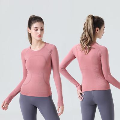 Top da yoga a maniche lunghe da donna 2.0 - Maglietta da fitness traspirante per la corsa