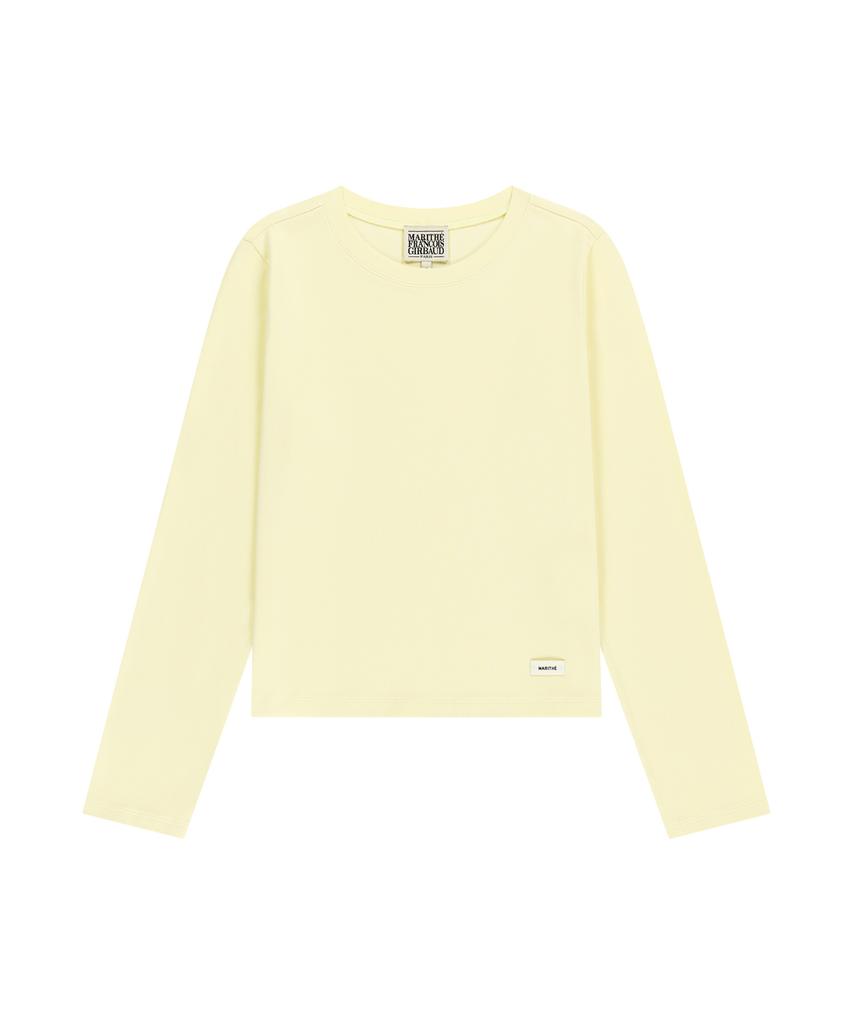 Malittepeulangsowajeobeo W Basic Long Sleeve Light Yellow