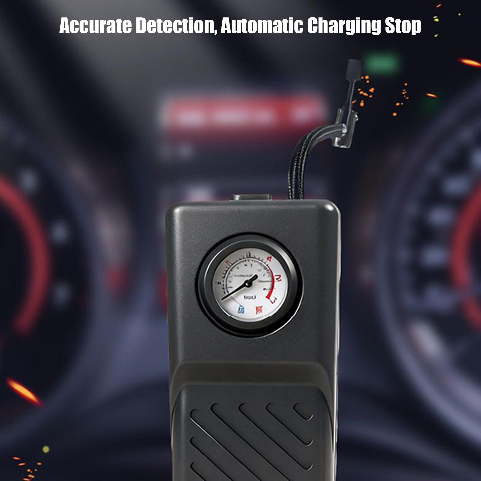 

Car Air Pump Rechargeable Auto Shut-Off Portable Air Pump for Car Tires for Motorcycle Electric Scooter Sedan SUV Ball Bike China Mainland