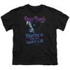 26 Deep Purple Smokey Water Kids Youth T Shirt Licensed Music Rock Band Tee Black Unisex T-Shirt