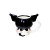 Sanrio Kuromi Mug, approx. 200ml, Die-Cut, Sanrio Merchandise, Tableware, SAN4359-4
