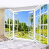 3D Landscape Painting Outside The Window Wall Tapestry Psychedelic Witchcraft Nordic Style Home Decoration Painting Wall Hanging