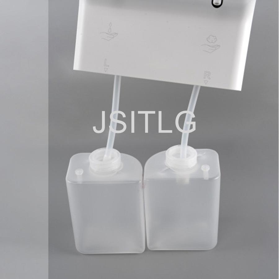 Direct Factory Double Bottle Hotel Induction ODM Smart Sensor Infrared Wall-Mounted ABS PP Automatic Foam Soap Dispenser