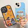 Fashion Anpanman Phone Case Hard Leather For iPhone 16 15 14 13 12 Mini 11 14 Pro Max Xs X Xr 7 8 Plus Fundas