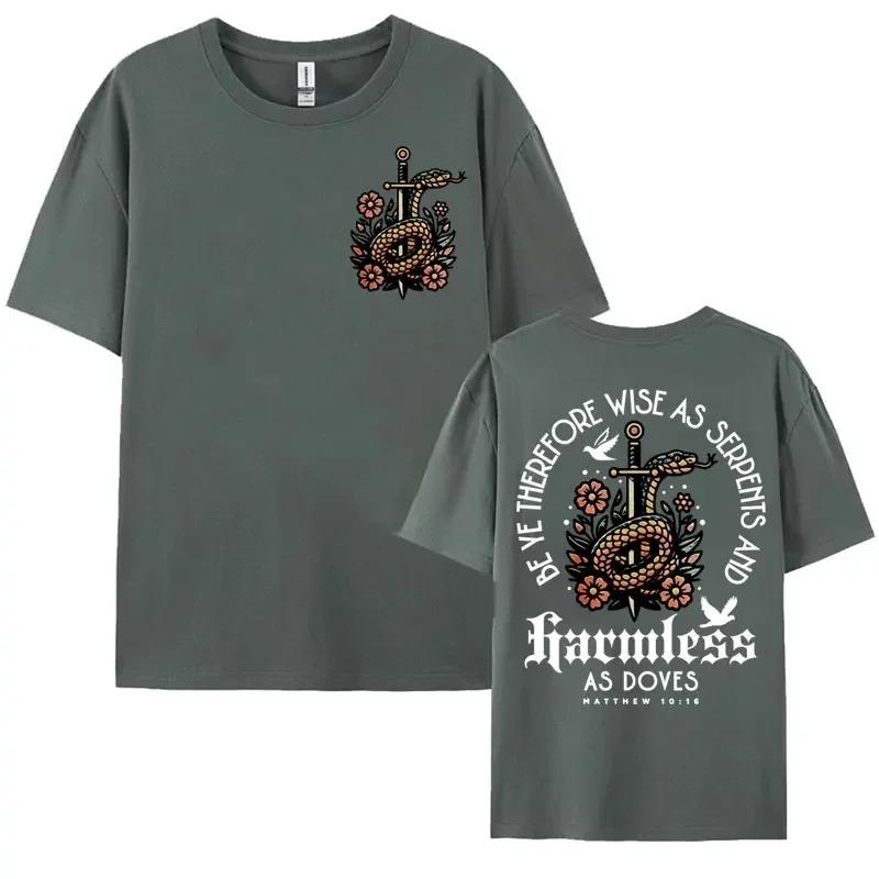 

Mens Harajuku Christian Aesthetic T-shirt Bible Verse Religious Faithful Apparel Y2k T Shirts Man Women Casual Oversized T Shirt S