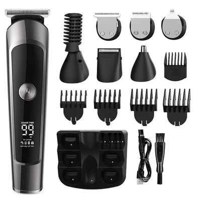 Beard Trimmer Hair Clippers Professional Mens Grooming Kit Ασύρματο αδιάβροχο κουρευτικό μύτης Δώρα σώματος για άνδρες