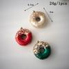 Christmas Tree Ornament Set: Nine Painted Macaron Candy Color Irregular Balls