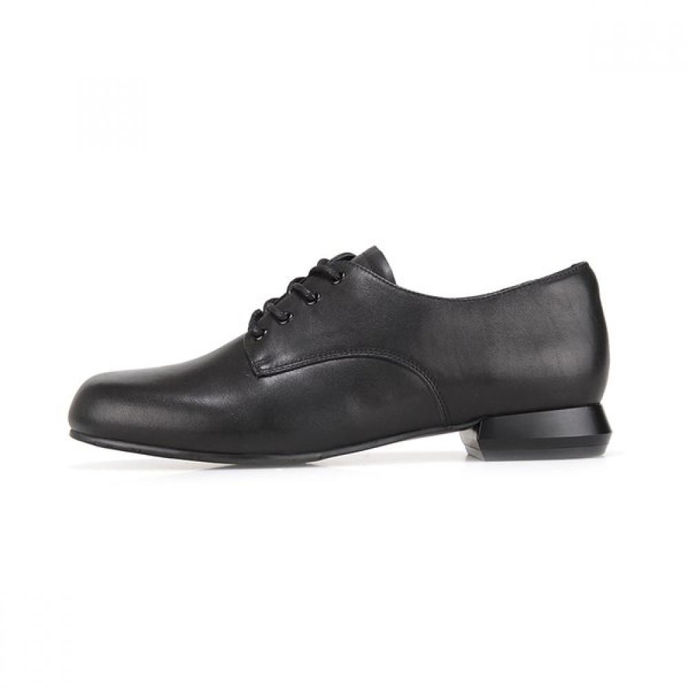 Barbara Leather Basic Women Derby Loafer Bbi146bk