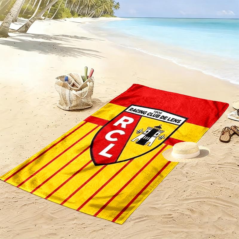 RC Lens Print Beach Towel, Large Soft Quick Dry Towel for Beach Camping Swimming