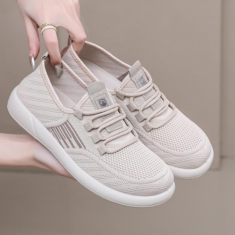 Fashion 2025 new women's casual shoes soft sole breathable comfortable simple versatile anti-slip wear-resistant outdoor casual