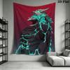Kaiju No 8 Wall Tapestry Aesthetic Wall Hanging Printed Fabric Blanket Decorative Tapestries for Bedroom Living Room Home Decor