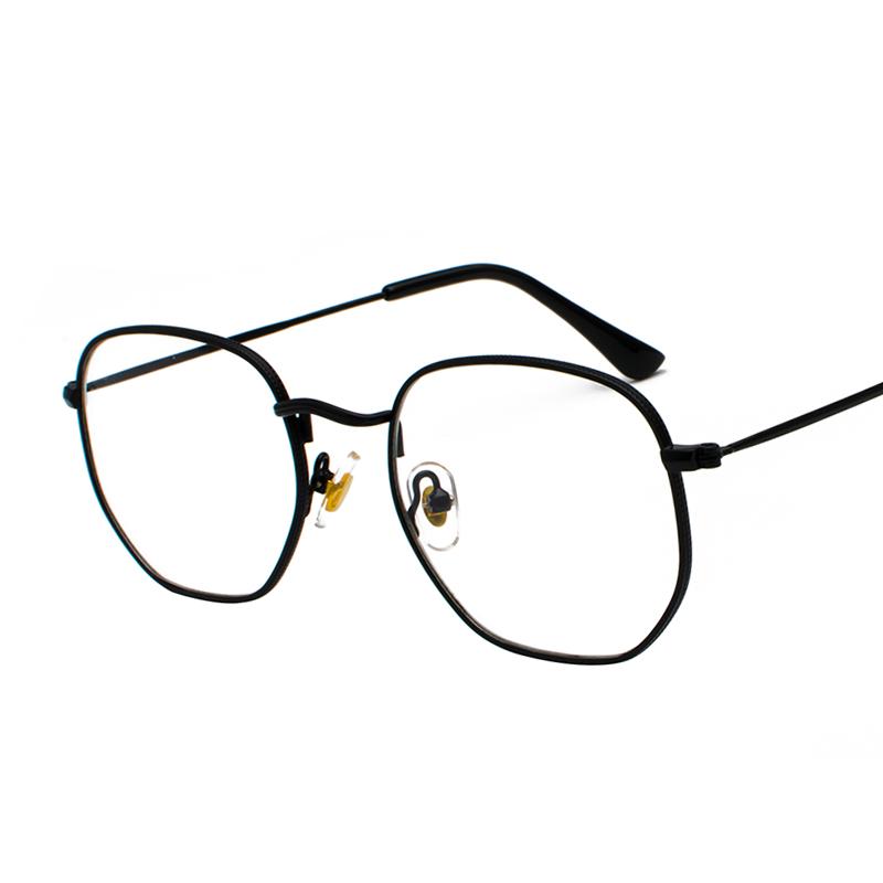 Retro UV400 Sunglasses with Hexagon Metal Frame Gradient Lenses Gold and Silver Frame Colors for Men and Women