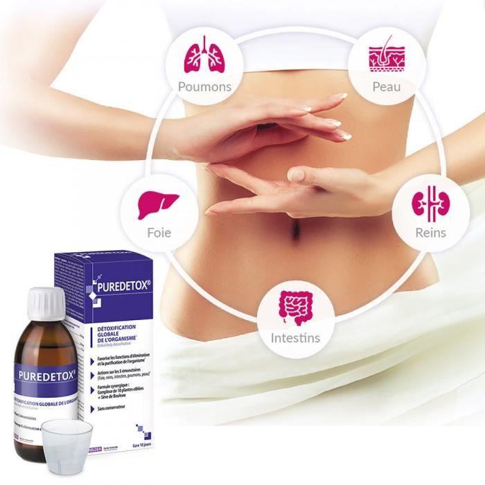 Entgiftung - ISN - PUREDETOX - Birkensaft - 10 Pflanzen - 250 ml