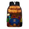 Among Us Game Merchandise Children'S Backpack Oxford Cloth Large Capacity School Bag Backpack