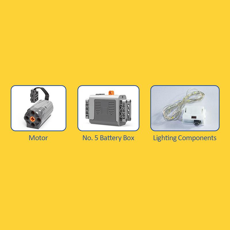 Wirbelnde Riesenradblöcke für Kinder, elektrisch leuchtendes Riesenrad für den Spielplatz, zum Zusammenbauen, neues Weihnachtsgeschenk, Ornamente