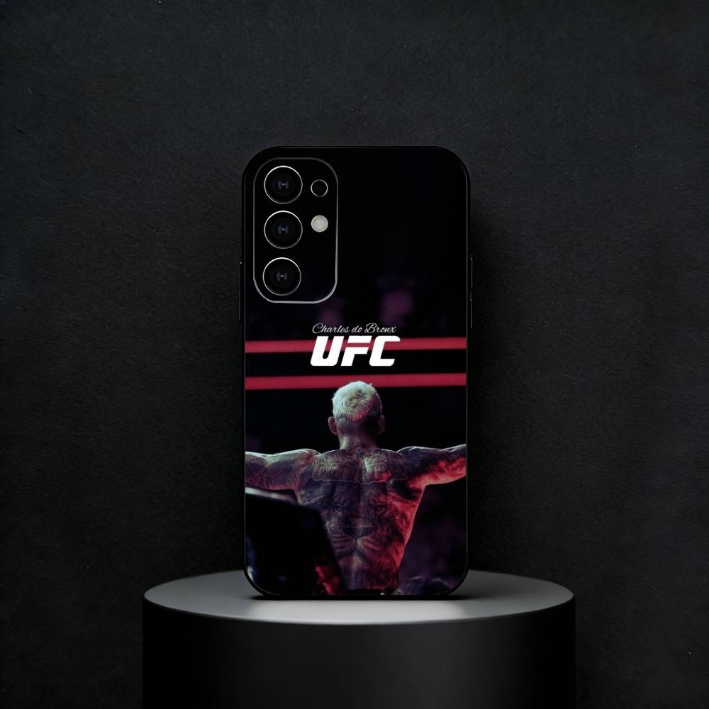 Charles Oliveira Handyhülle Für Samsung S25,S24,S21,S22,S23,S30,Ultra,S20,Plus,Fe,Note,5G Schwarze Hülle