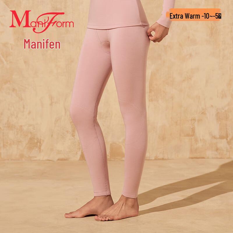 

Женские теплые леггинсы Maniform с двойным слоем и средней посадкой M