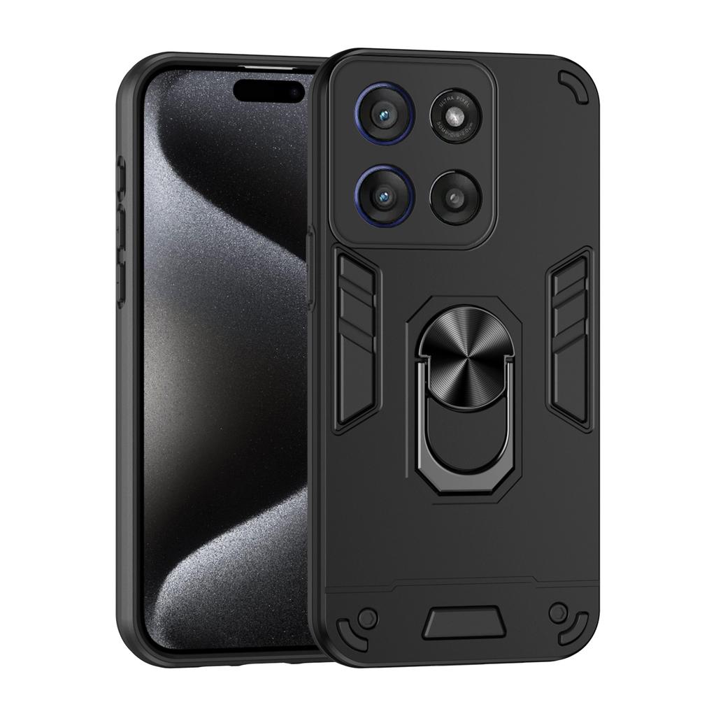 Custodia Grado Militare per Motorola Moto G56 G86 5G G06 Copertura Protettiva Antiurto Supporto ad Anello Supporto Custodie