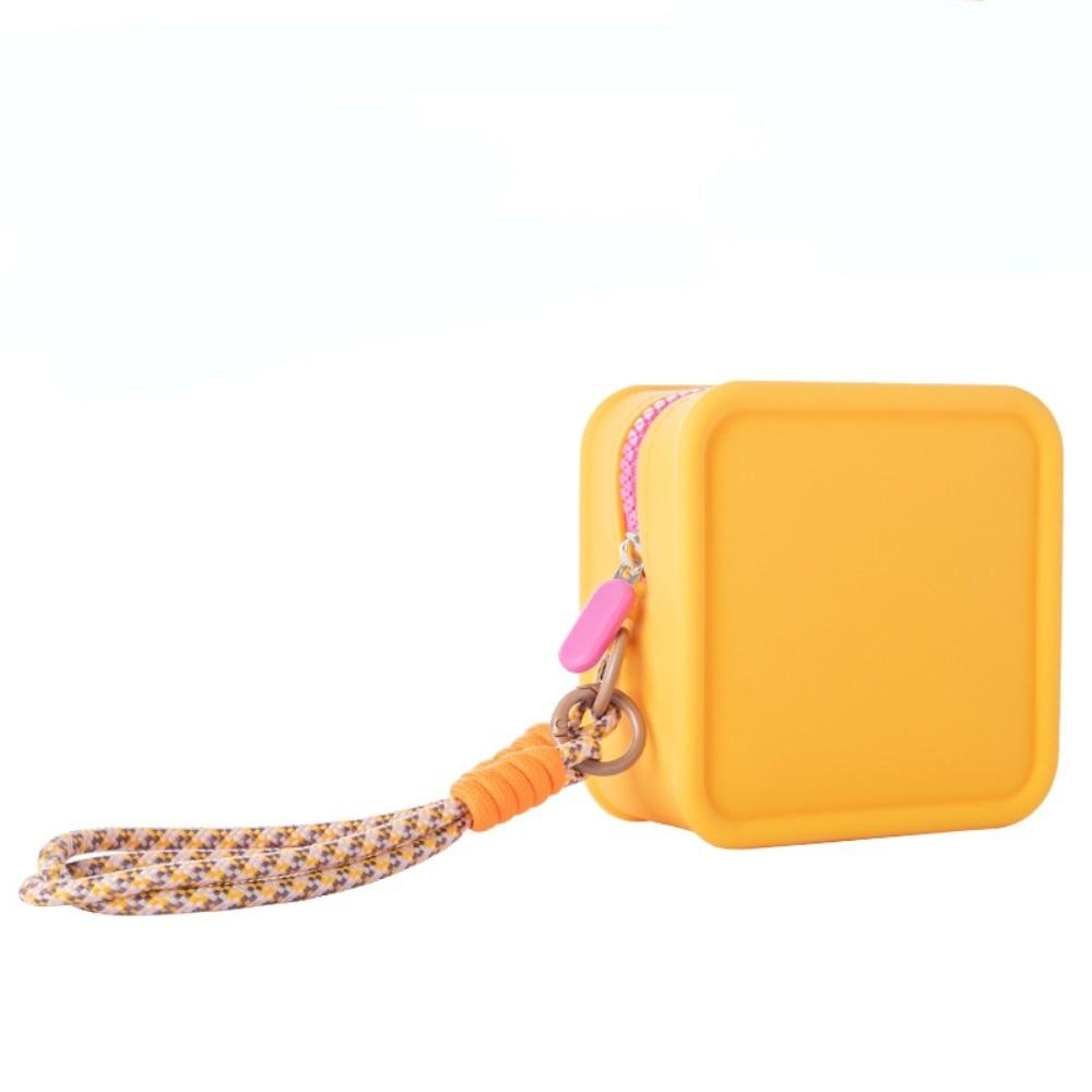 High Quality Portable Storage Bag Waterproof Multifunctional Lipstick Makeup Bag Silicone Earphone Bag Travel