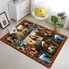 Jesus Virgin Maria Believer Pray Mat Believer Carpet for Living Room Rugs Bedroom Decorative Mat Anti-Slip Yoga Mats Area Rug
