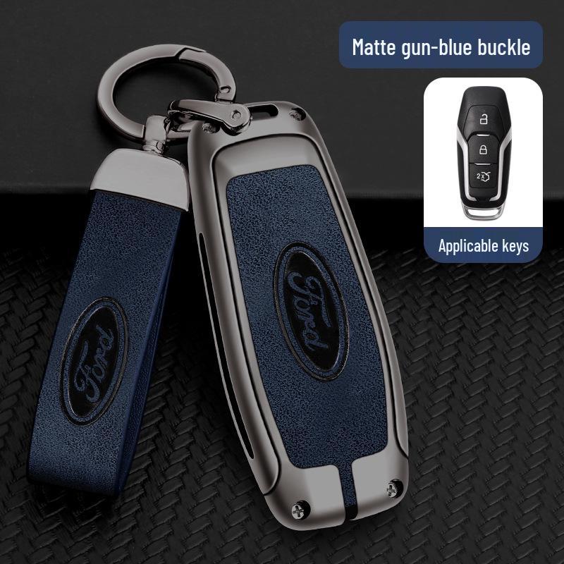 Ford Key Case Compatible with Mondeo, Edge, Explorer, Focus, EVOS, Escape
