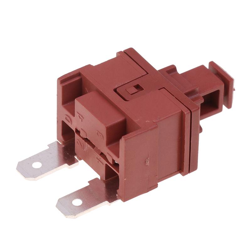 1 stk Kan-L5 2-pin selvlåsende nøkkelbryter varmtvannsbereder støvsuger bryter 7.5A 250Vac knapp strømbryter låseknapp nøkkelbryter