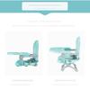 Baby High Chair Foldable Adjustable Infant Feeding Chair Portable Reclining Kids Dining Chair For Home