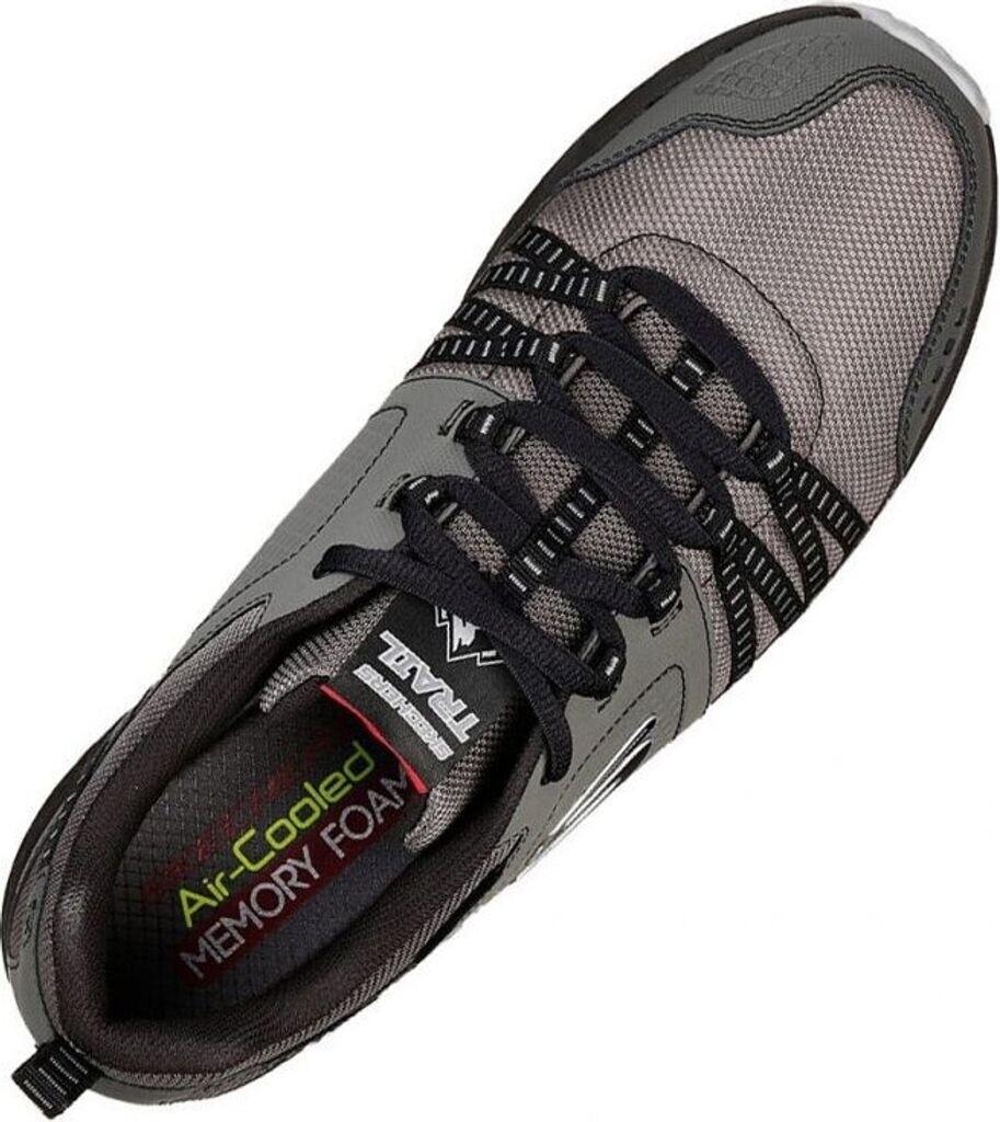 Кроссовки Skechers Escape Plan черный кожаный/угольный