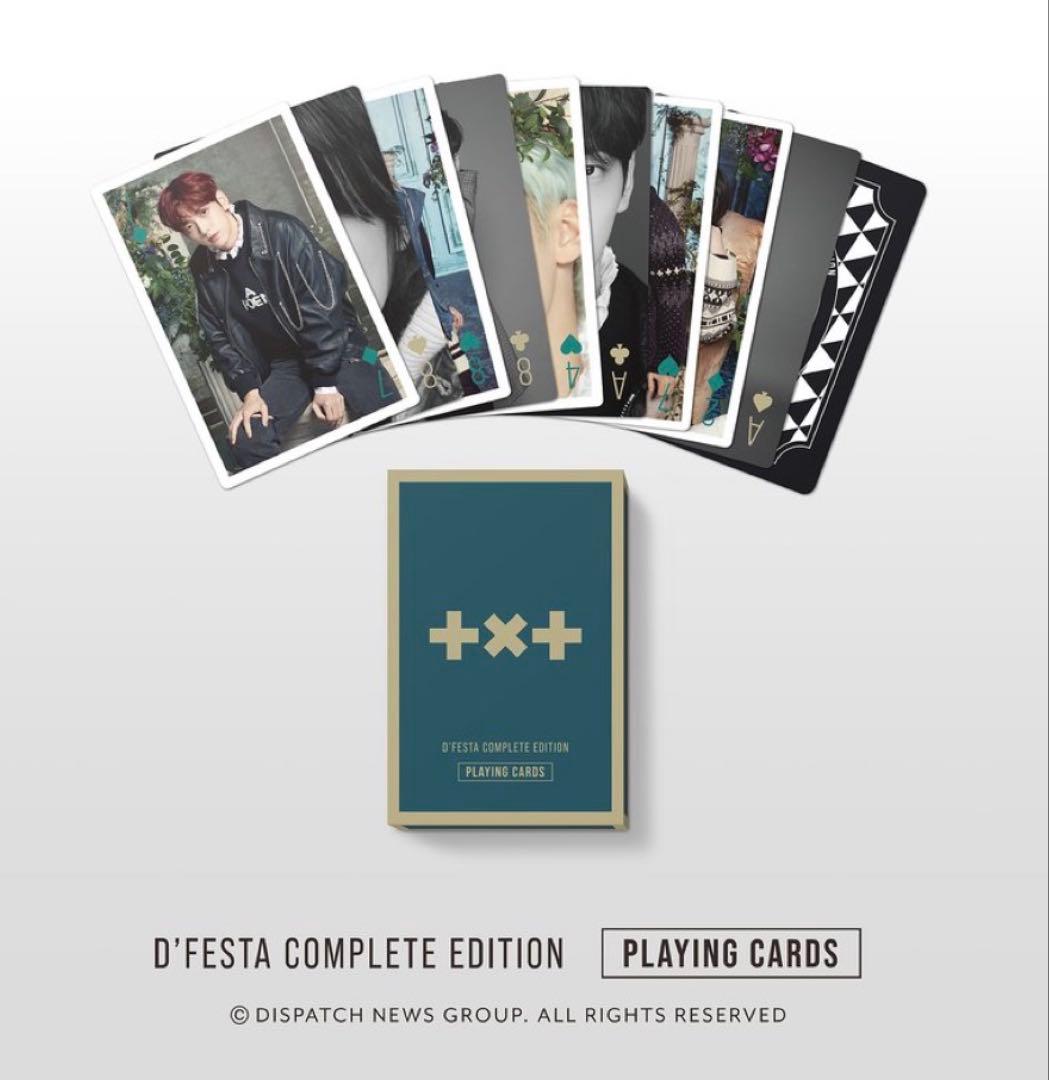 

[USED] TXT d festa complete edition original playing cards
