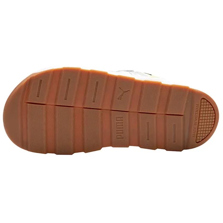 Puma RS-Sandal 'Iridescent - White Gum' (Unisex) Whisper White / Gum Beach Sandals 368763 01