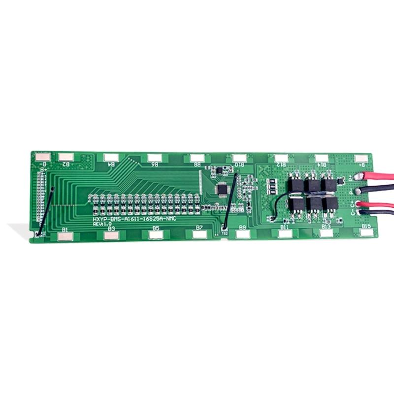 Intelligent Battery Management for 16S 60V 18650 Cells Featuring Thermal Regulation and Cell Equalization Technology