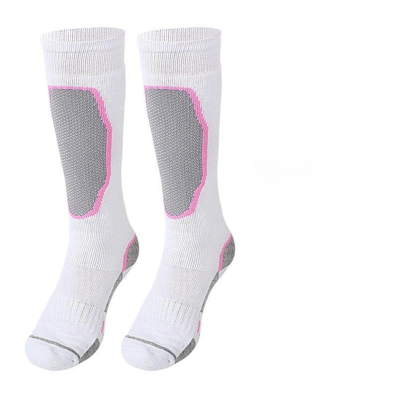 Skiing Warm Socks, Sports Thickened Hiking Socks, Anti-slip Long Tubes, Sweat-absorbing and Breathable Warm Socks