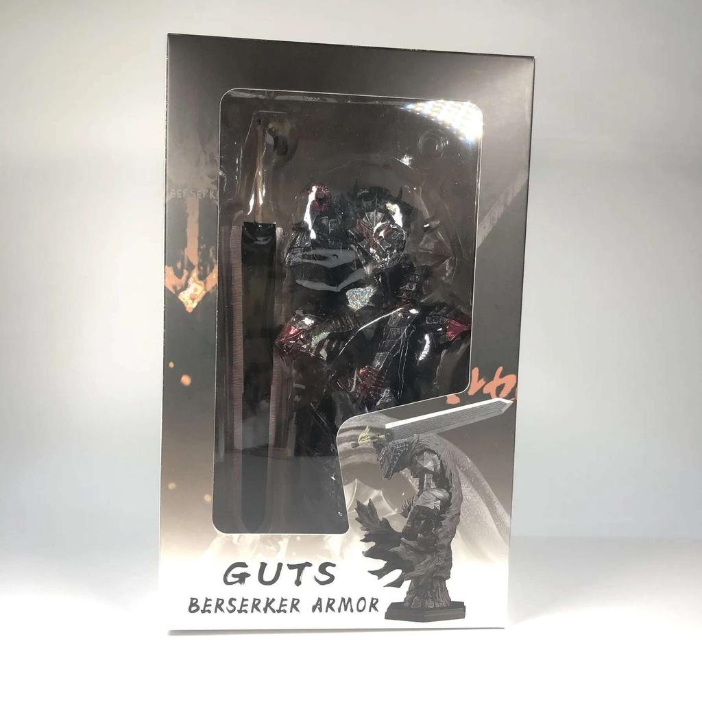 L 25cm Guts Anime Figur Guts Berserker Rüstung Action Figur Berserk Schwarzer Schwertkämpfer Figur Sammlung Modell Puppe Spielzeug