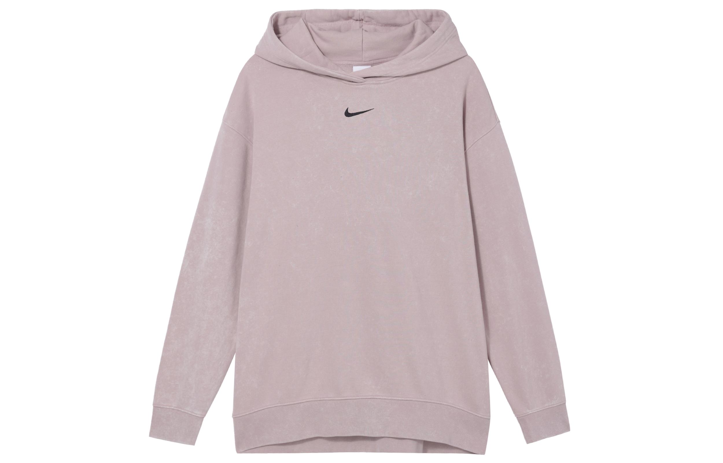 Nike Sweatshirts Women s Pink Hooded Moderate Regular DD5641-646 M