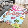 Custom Name,Diddl Home Sofa Decoration for Living Room & Bedroom, Non‑Slip Play Flannel Floor Mat for Game Room