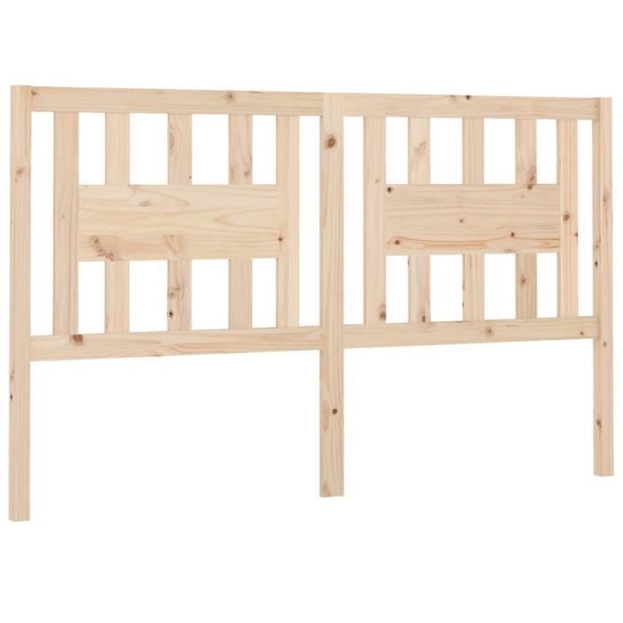 VidaXL Headboard 166x4x100 Cm Solid Pine Wood 818680