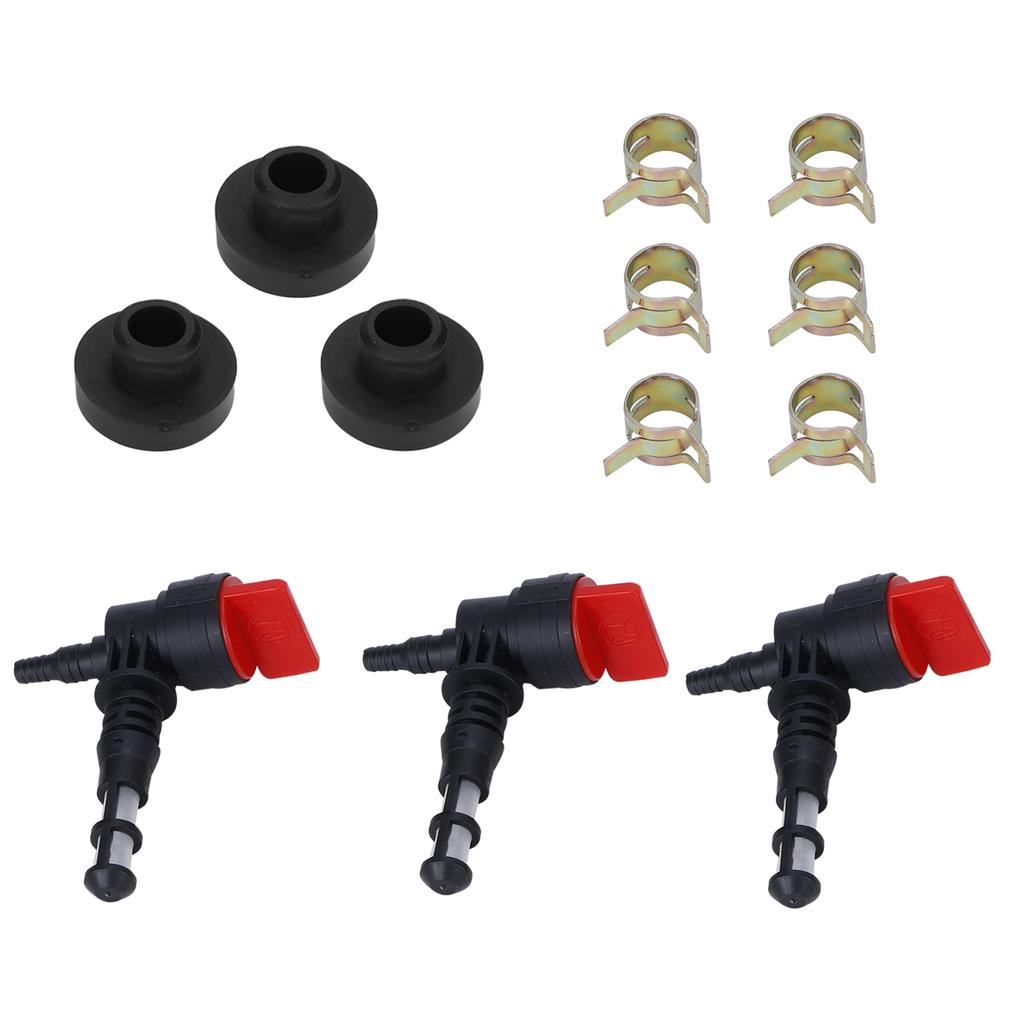 3 Set Fuel Valve Grommet Kit Replacement Fit for 192980GS 78299GS 80270 Lawn Mower