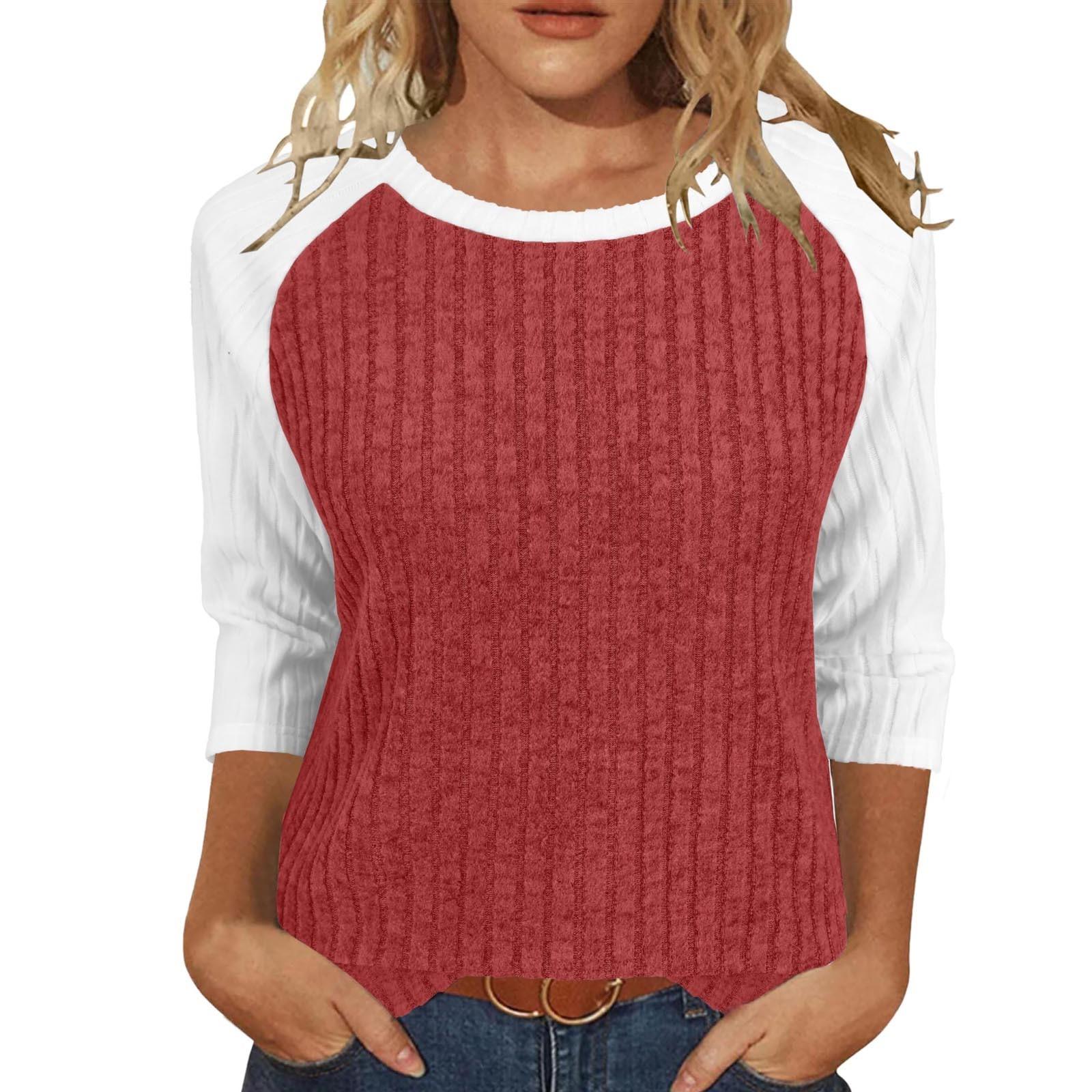 

Женские свитера с рукавом 3/4 XL кофейный