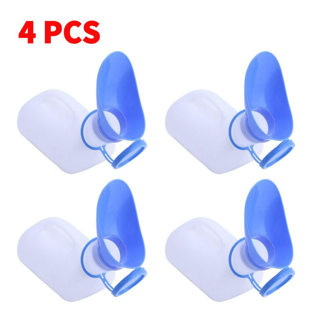 1-5PCS Reusable Plastic Mobile Urinal Toilet Aid Bottle Outdoor Camping Car Urine Bottle For Women Men Journey Travel Kit