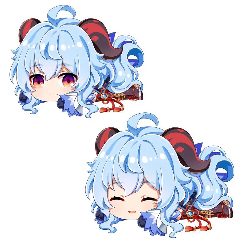 Genshin Impact Plush Pillow Anime Plushie Sofa Cushion Paimon Amber Lumine Keqing Klee Barbara Cartoon Stuffed Toy Birthday Gift