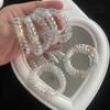 Summer Fresh Transparent Phone Cord Hair Tie: No-Damage Seamless Hair Band for Girls
