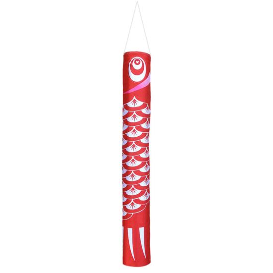 Hanging Ornament Good Delicate Texture Fabric Hanging Decoration Fish Windsock Banners Hanging Flag Streamer Windsock Flag for Restaurant