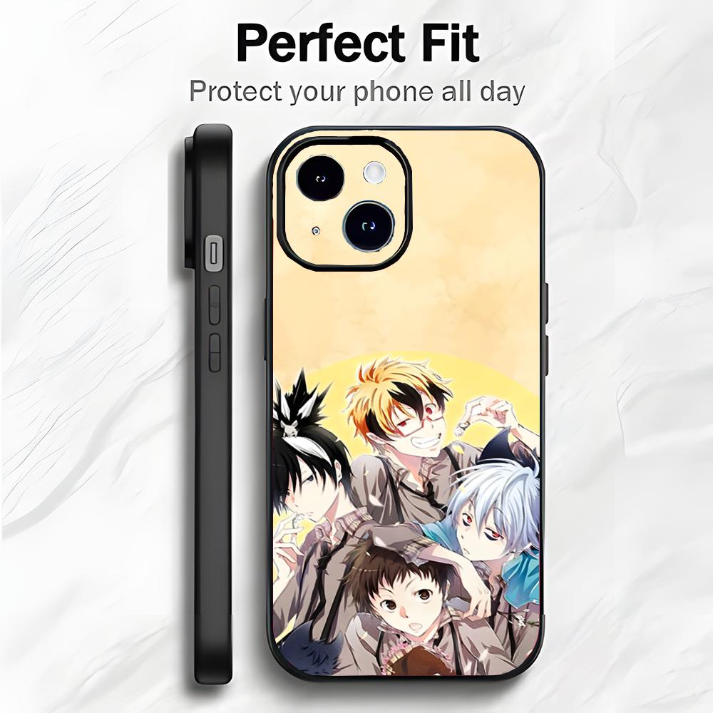 Dark Supernatural Anime S-Servamp Phone Case Phone Case Soft Packaging Lightweight For iPhone17 16 15 14 13ProMax