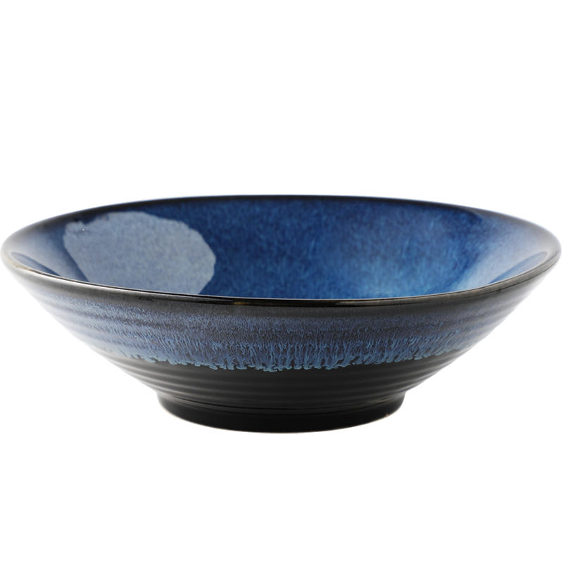 Japanese style noodle bowl shoulder bowl for home use tableware salad bowl soup bowl large bowl instant noodle noodle bowl | Bowls