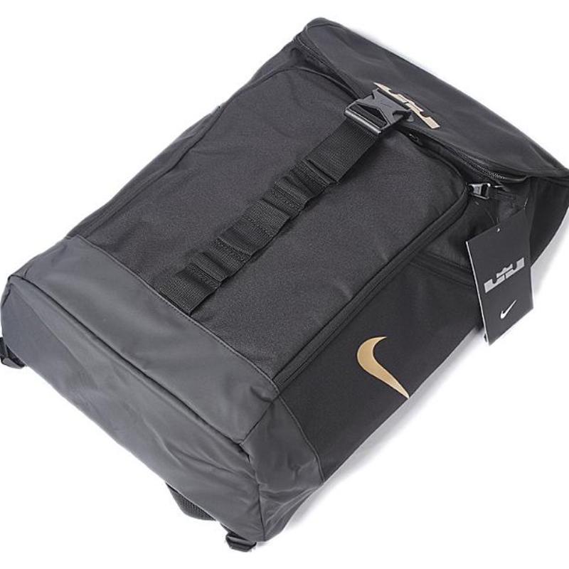 Nike Polyester Backpack Regular Men's Black Casual