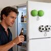 Funny Magnetic Bottle Opener Sports Theme Ball Key Chain Sports Ball Bottle Opener  Birthday Gift