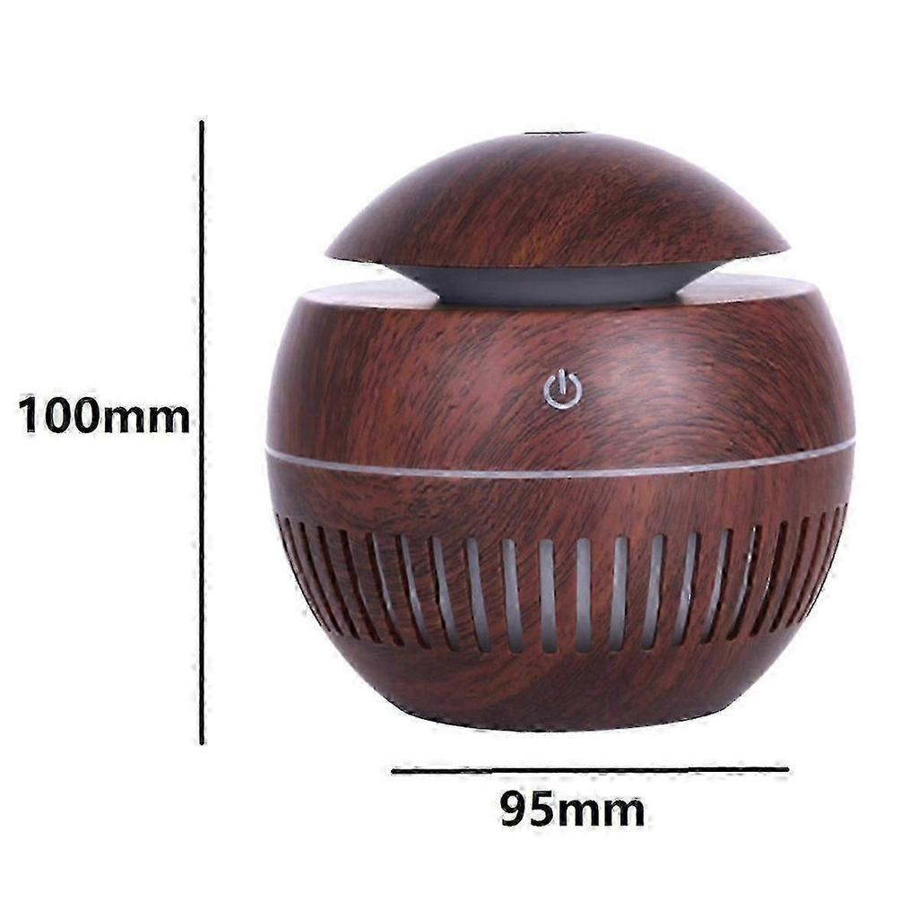 Air Humidifier Electric Air Diffuser Wood Ultrasonic Air Humidifier