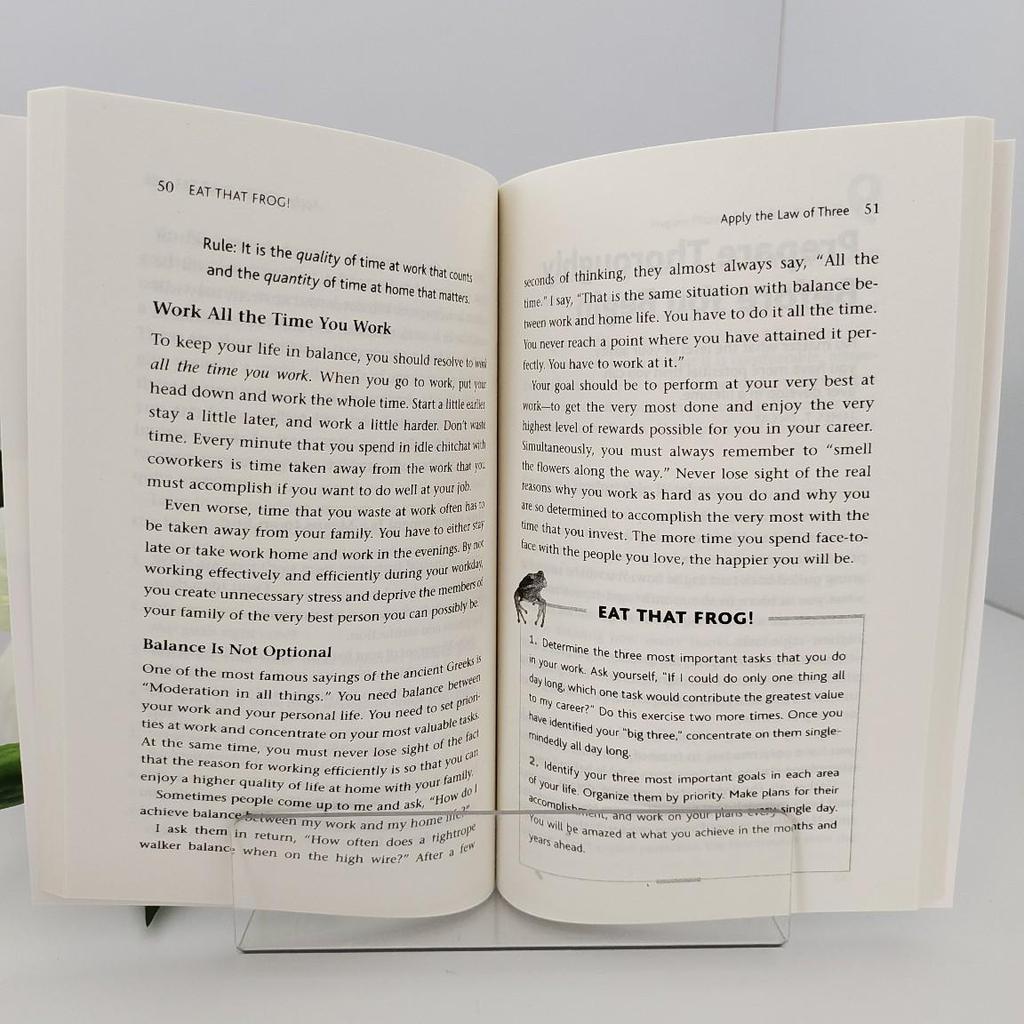 Eat That Frog: Key Time Management Rules by Brian Tracy
