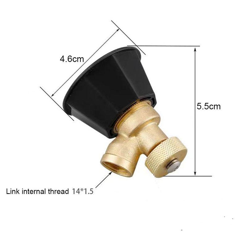 Agricultural Atomization Adjustable Sprayer Nozzle Garden Nozzle Sprayer Sprinkler Head Outdoor Watering Irrigation Tools